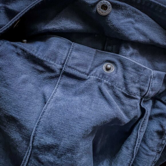 ROOTS Men's Cargo Pants Pre Love 34x25 100% Cotton - Picture 4 of 7